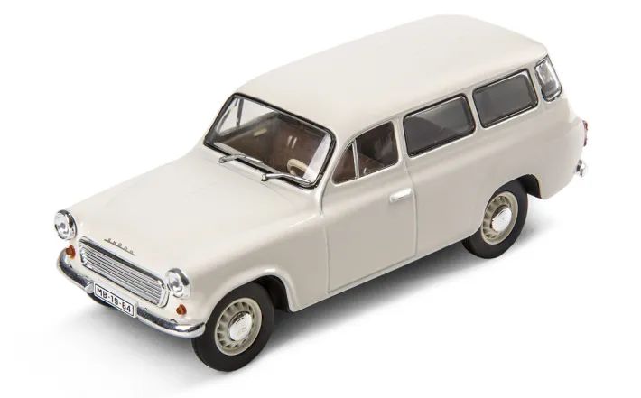 Škoda 1202 (1964) Modellfahrzeug 1:43, weiß