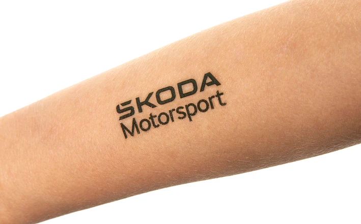 Škoda Motorsport Tattoos