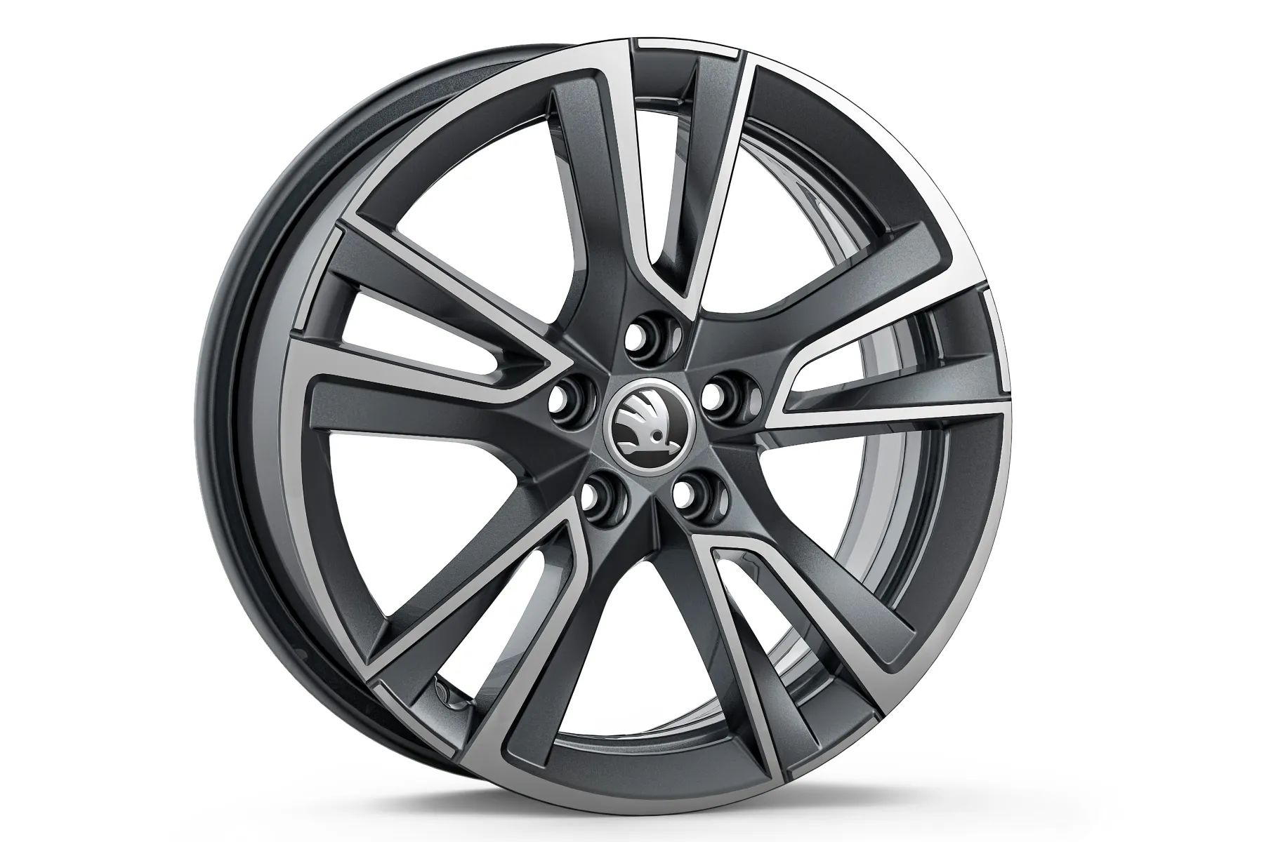 Škoda Leichtmetallfelge Proxima 6x16 5/100/45 Anthrazit metallic