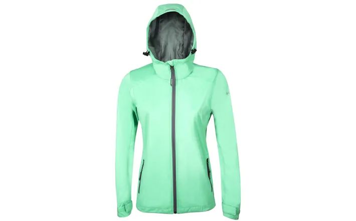 Škoda Damen Softshelljacke, electric green, Gr. L