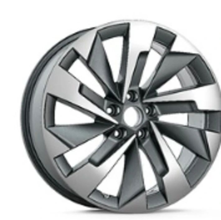 Škoda Leichtmetallfelge Atria 7,5x19 5/112/40 anthrazit metallic glanzgedreht