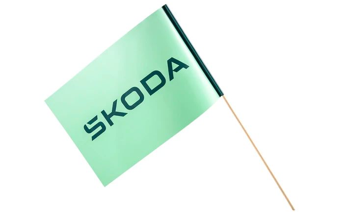 Škoda Papierfahne