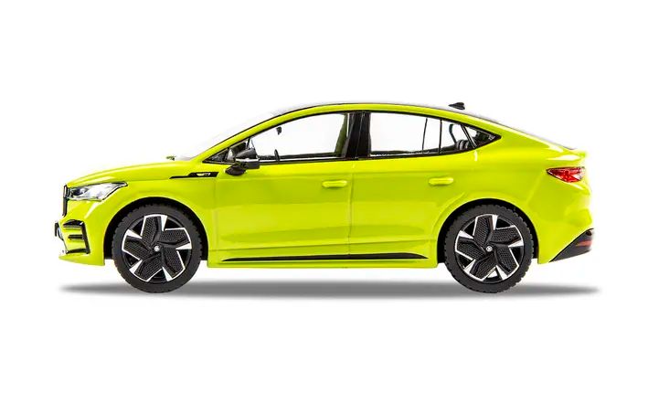 Škoda Enyaq Coupé RS Modellfahrzeug, 1:43, mamba green