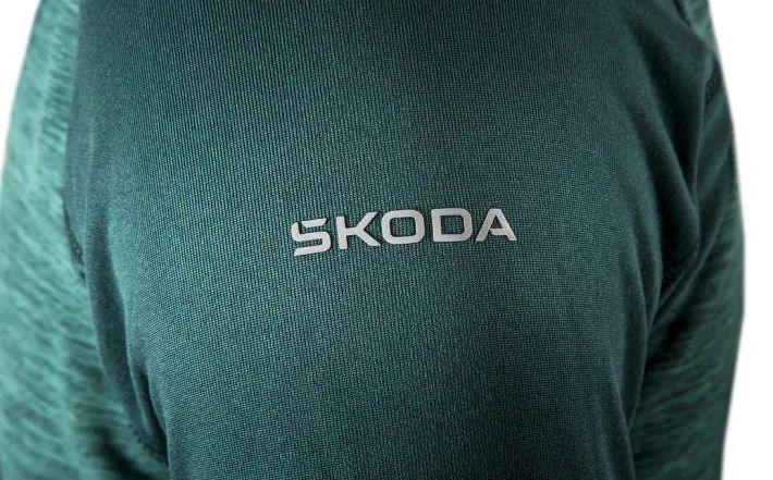 Škoda Sweatshirt, Herren, emerald green, Gr. L