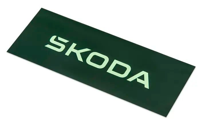 Škoda Sticker, emerald green 