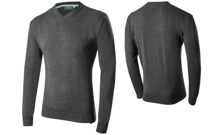 Škoda Pullover, Herren, grau, Gr. XL
