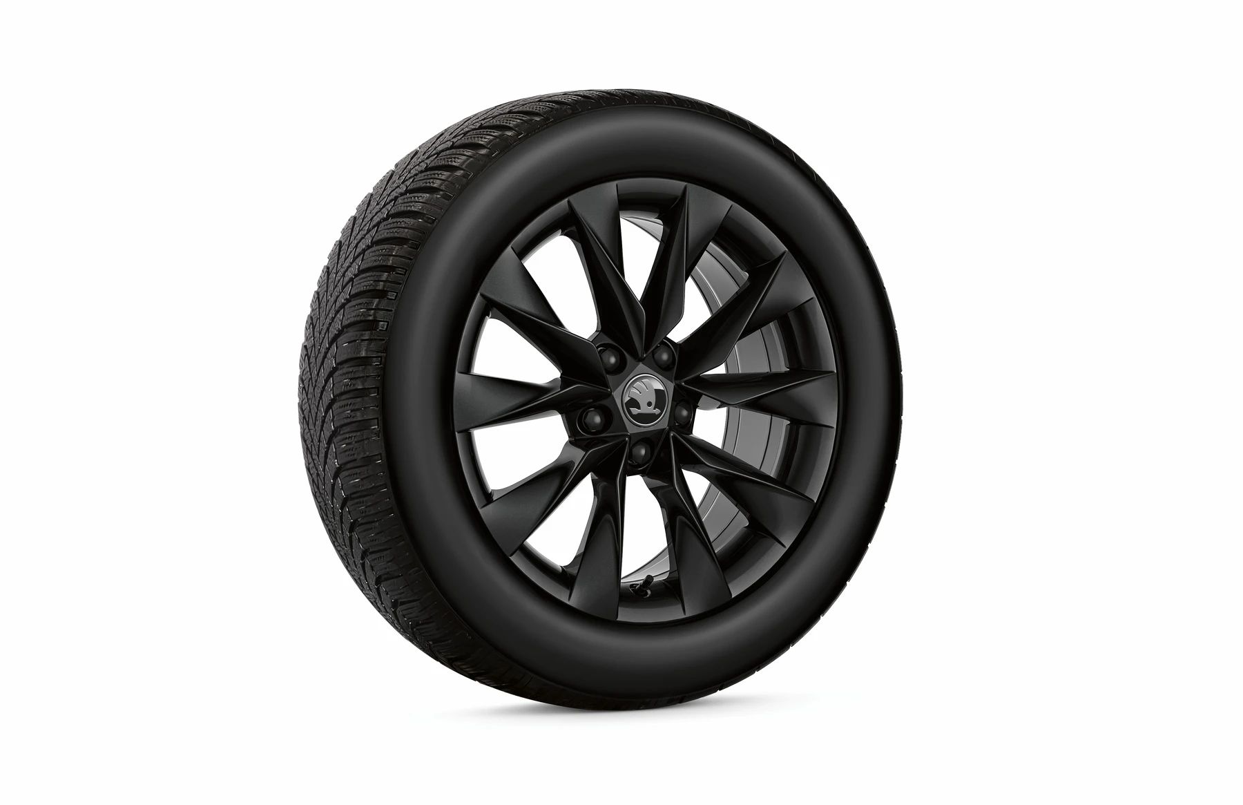 Škoda Winterkompletträder Crystal 17", Bridgestone, Schwarz