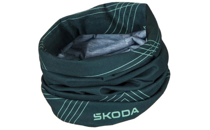 Škoda Schlauchschal, unisex, emerald green