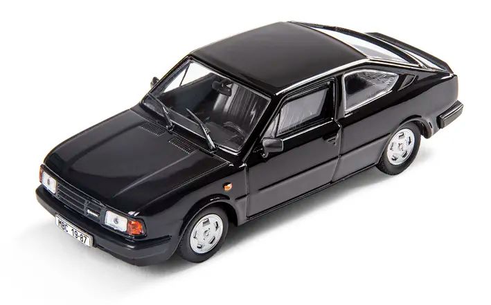 Škoda Rapid 136L (1987) Modellfahrzeug, 1:43, schwarz