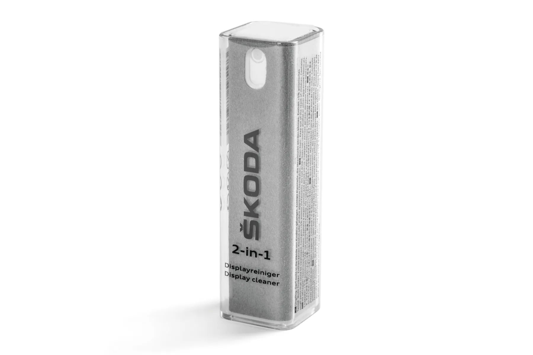 Škoda 2-in-1 Displayreiniger, grau