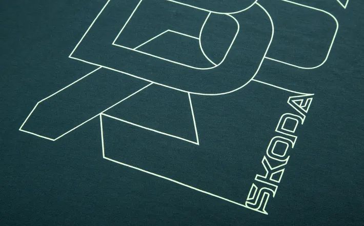 Škoda Herren T-Shirt, emerald green, Gr. L