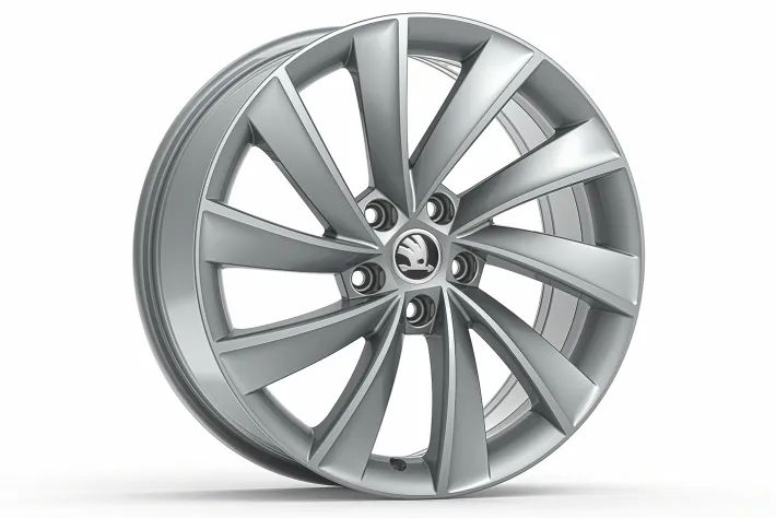 Škoda Leichtmetallfelge Pegasus 8x18 5/112/44 Silber