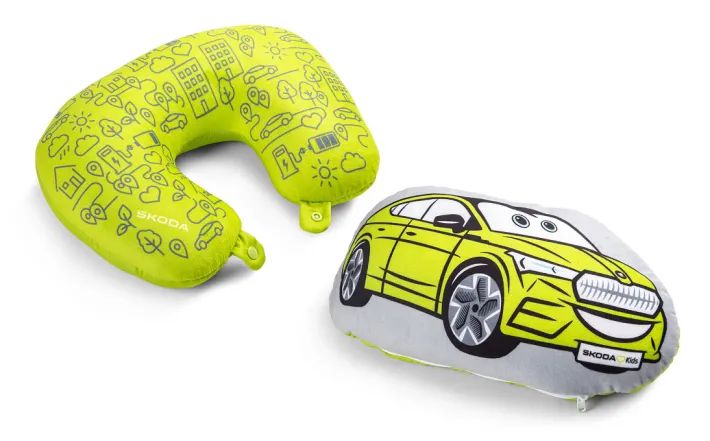 Škoda 2-in-1 Reisekissen für Kinder