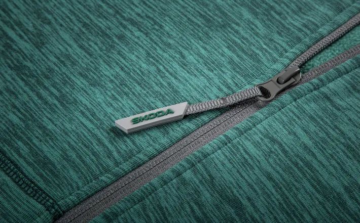 Škoda Sweatshirt, Herren, emerald green, Gr. L