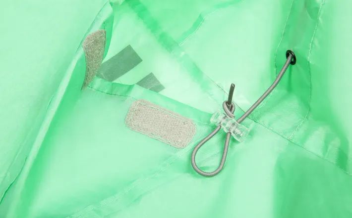 Škoda Motorsport Regenponcho, onesize, electric green