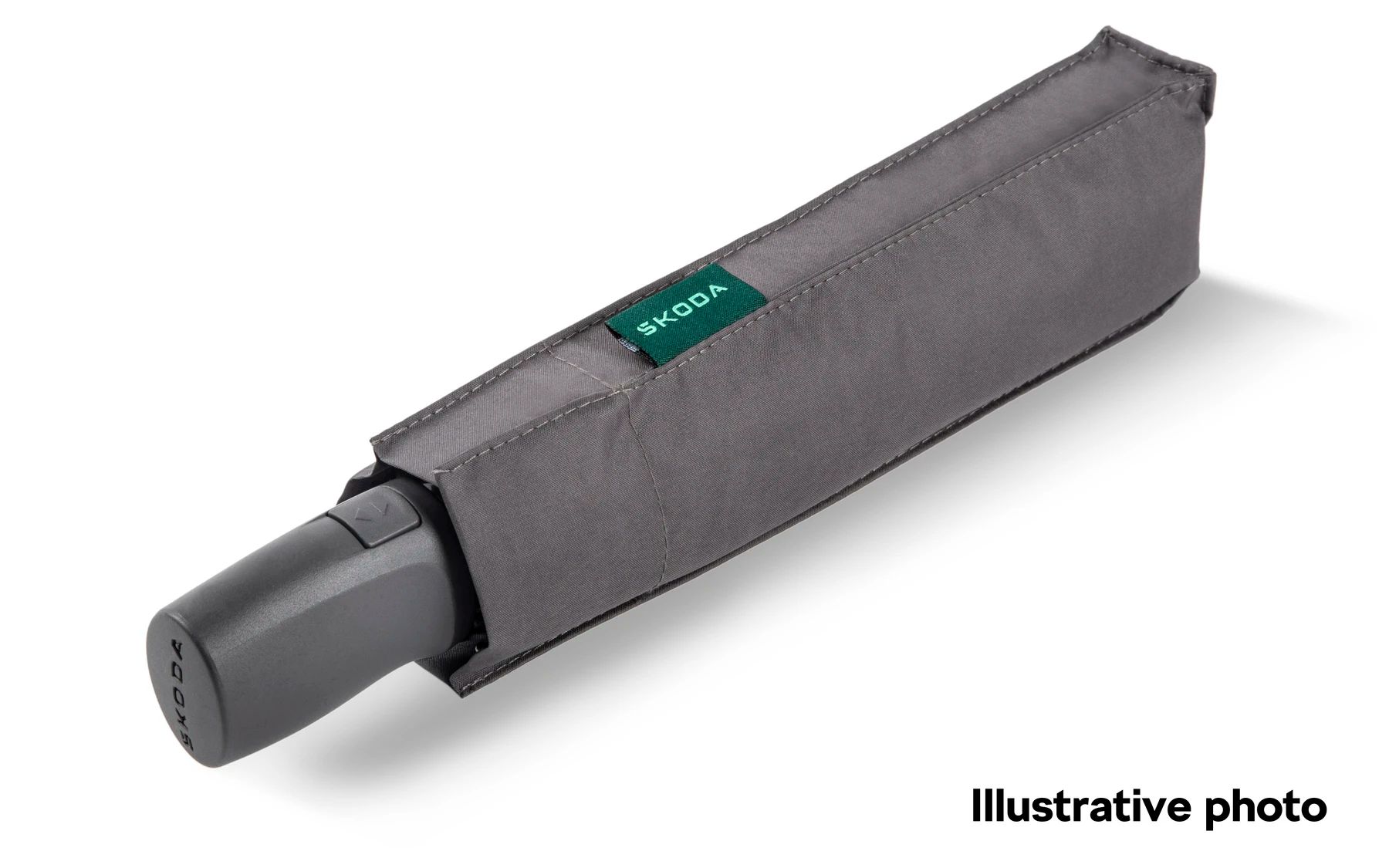 Škoda Regenschirm, grau