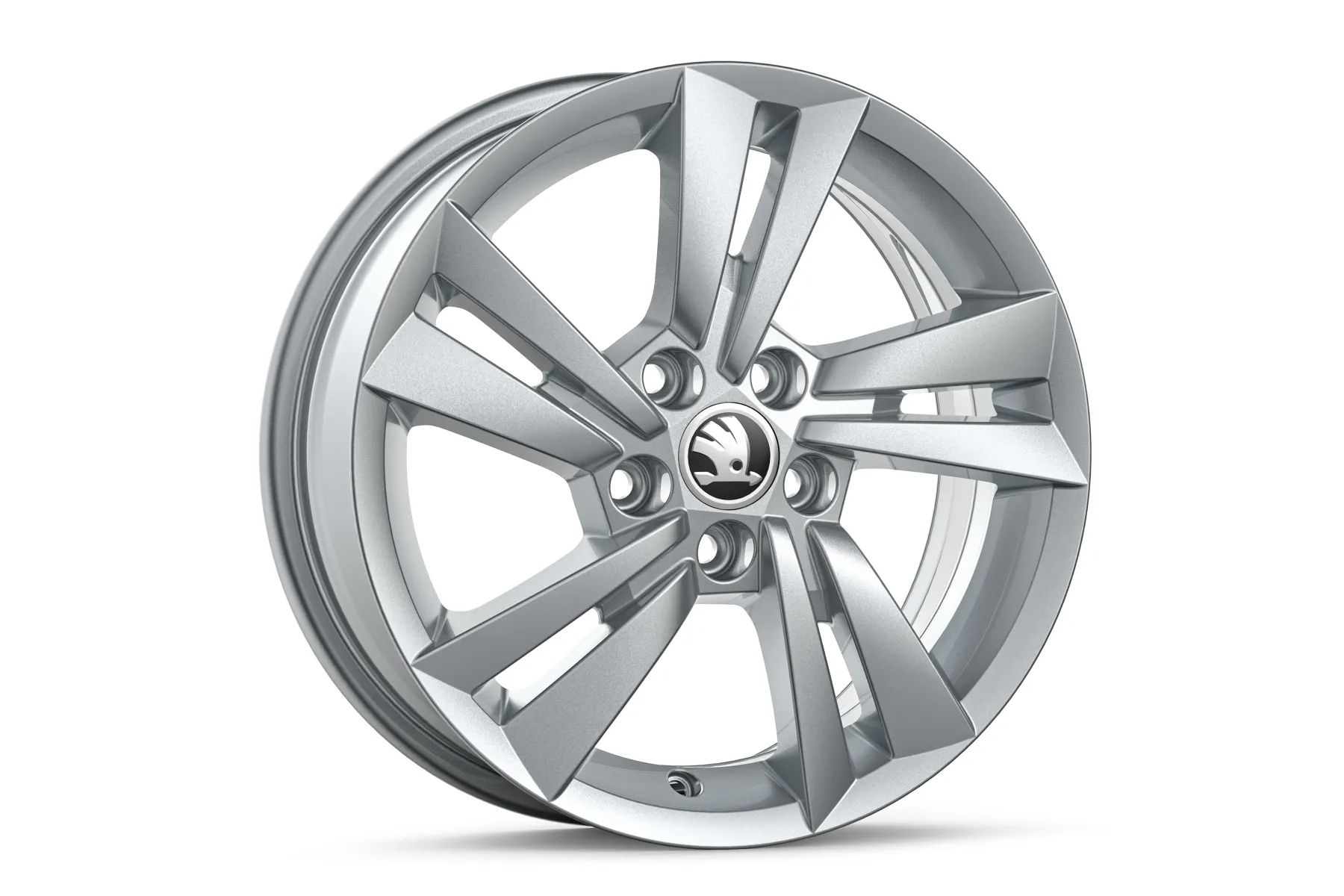 Škoda Leichtmetallfelge Cygnus 6x15 5/100/38 Silber