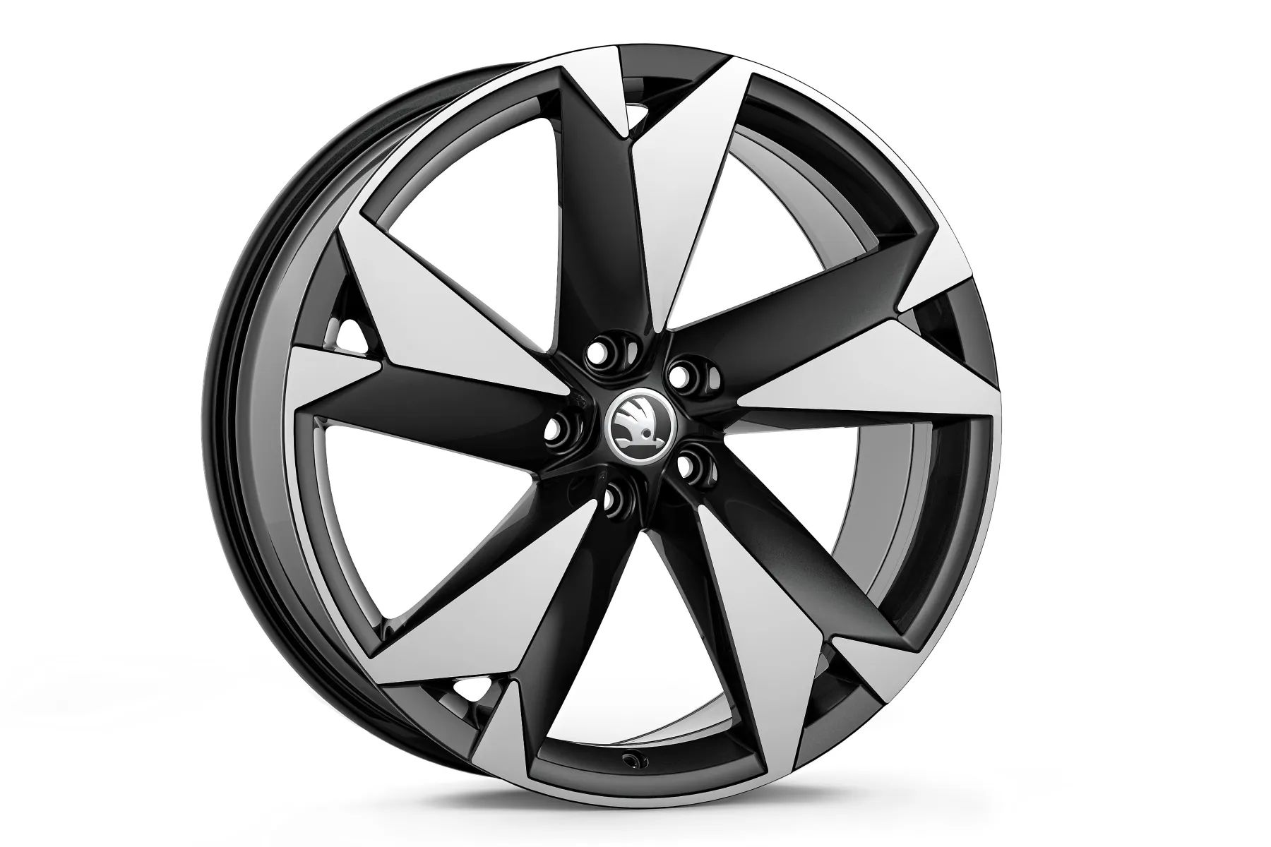 Škoda Leichtmetallfelge Arctos 8x20 5/112/41 schwarz-glanzgedreht