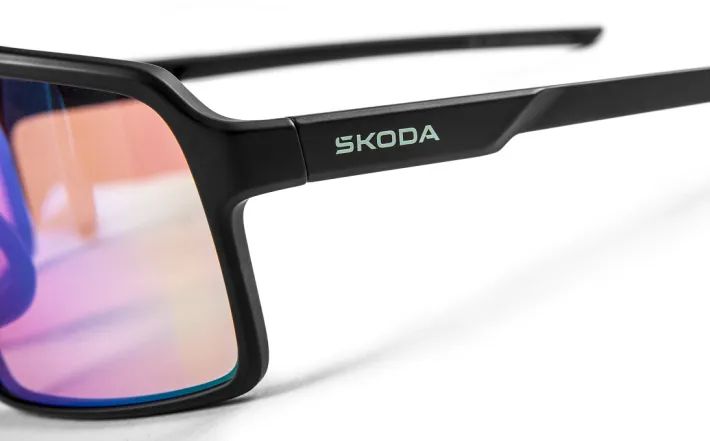 Škoda MTB-Fahrradbrille, schwarz