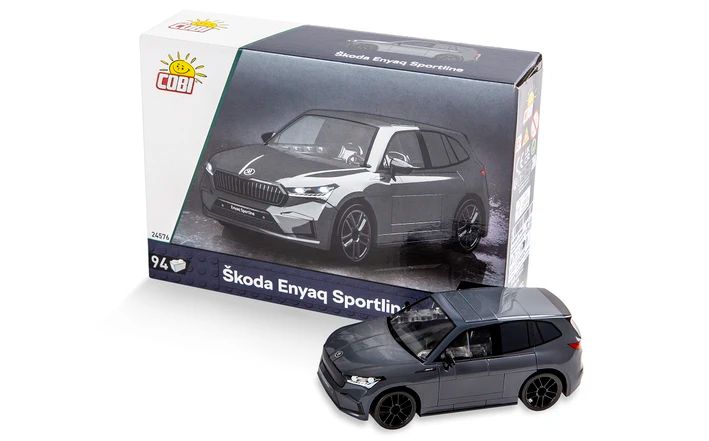 Škoda Enyaq Sportline-Baukasten für Kinder