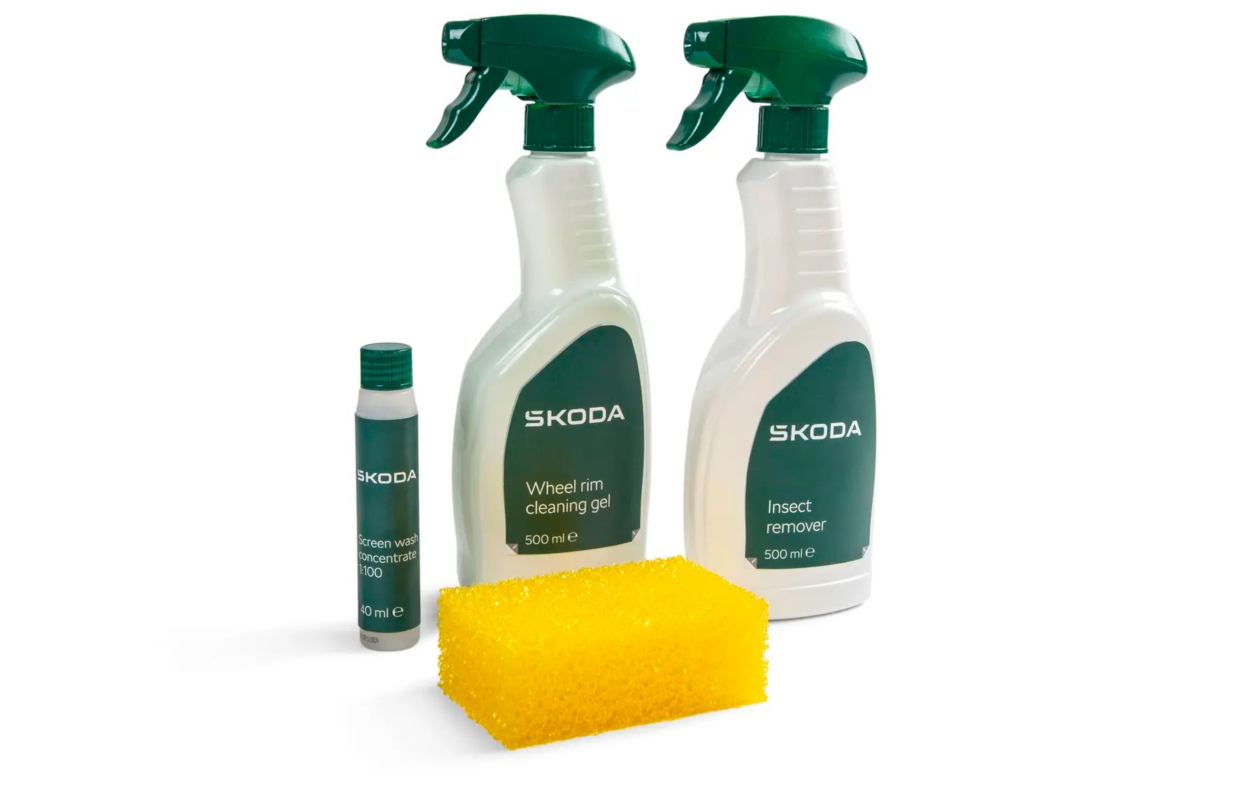 Škoda Pflegemittelset, Frühjahr
