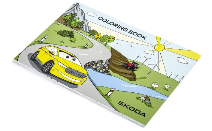 Škoda Kinder-Malbuch
