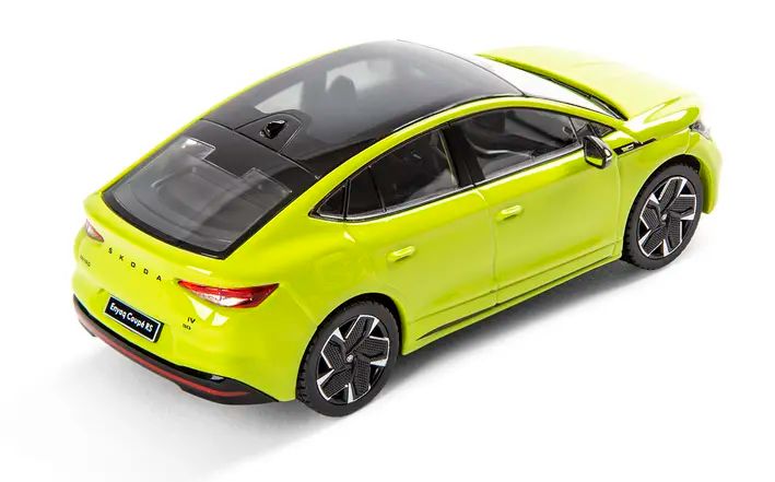 Škoda Enyaq Coupé RS Modellfahrzeug, 1:43, mamba green