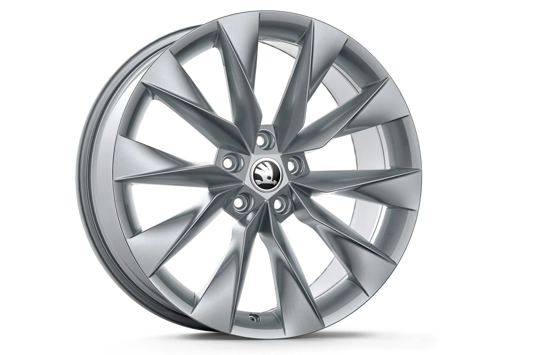 Škoda Leichtmetallfelge Crystal 8x19 5/112/45 Silber