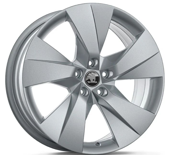 Škoda Leichtmetallfelge Luter 8x19 5/112/45 Silber Metallic
