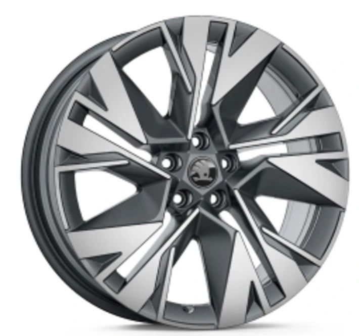 Škoda Leichtmetallfelge Remo 9x20 5/112/42 anthrazit metallic glanzgedreht