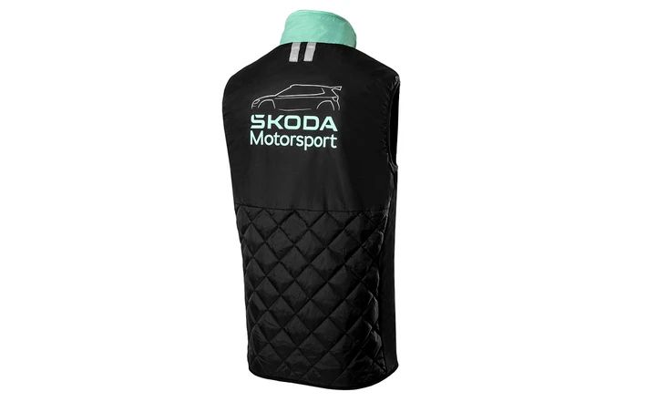 Škoda Motorsport Weste, Unisex, schwarz, Gr. L