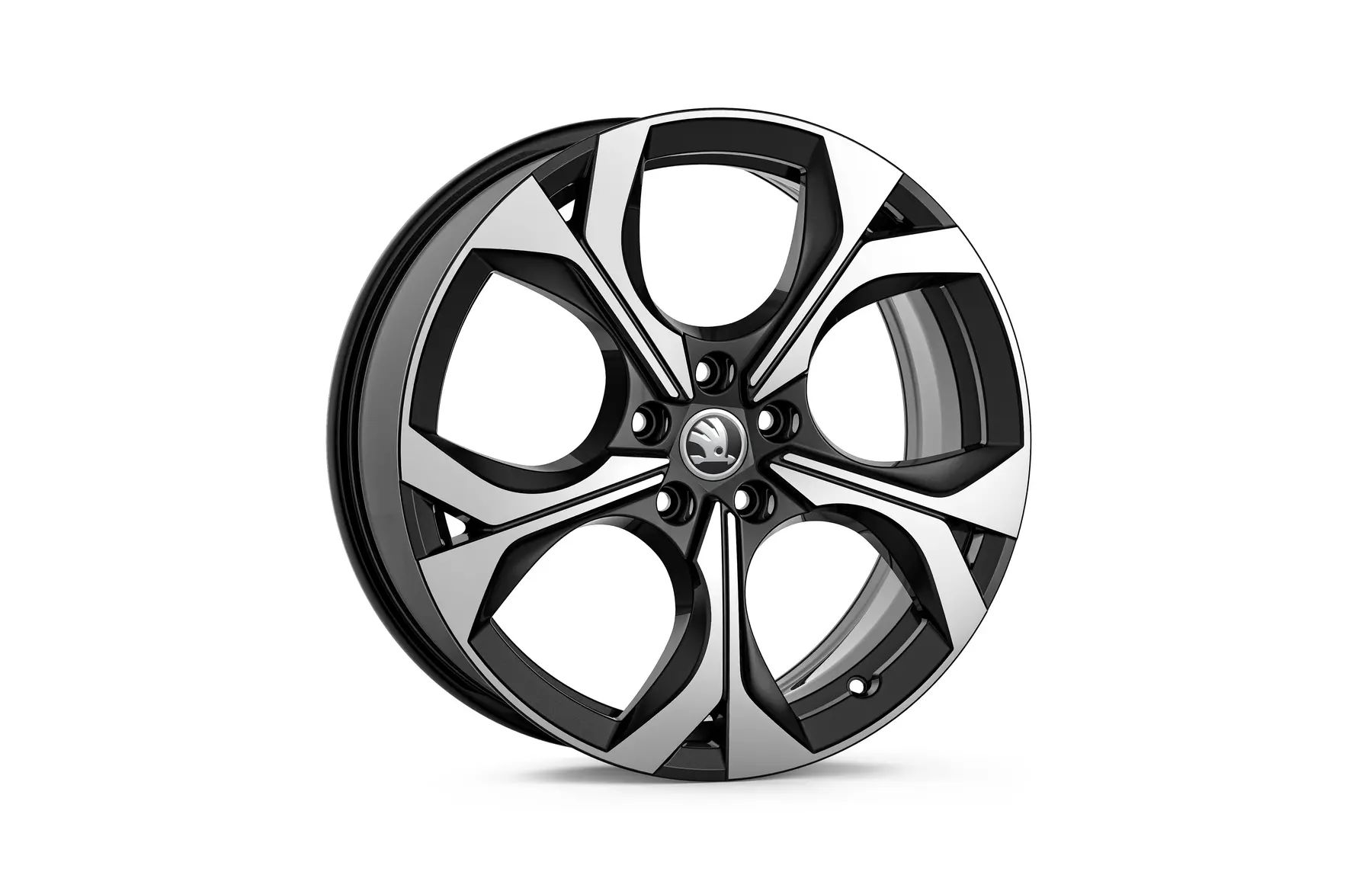 Škoda Elias 7,5x19 5/112/48 schwarz glanzgedreht