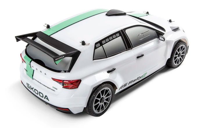 Škoda Fabia RS Rally2 RC, 1:10