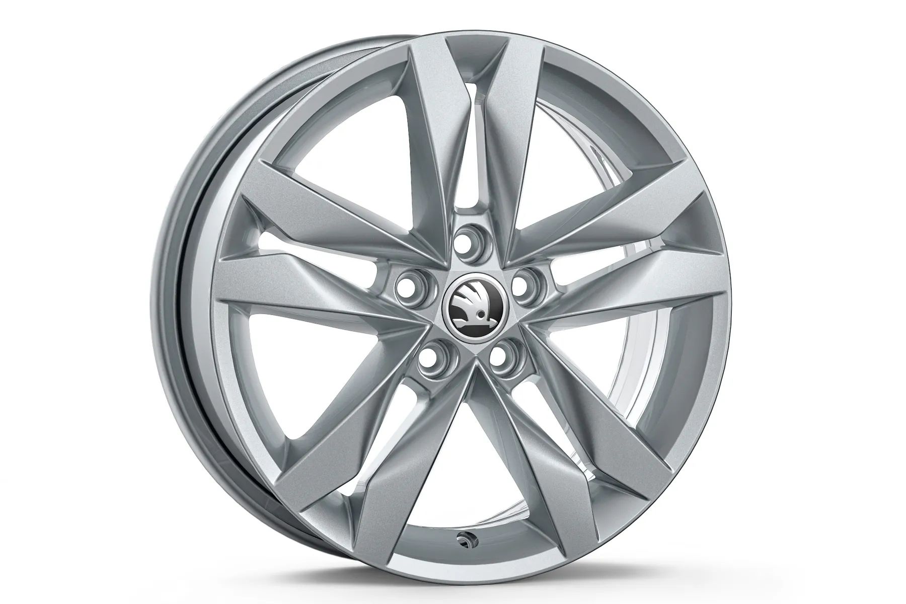 Škoda Leichtmetallfelge Canis 6x16 5/100/45 Silber metallic