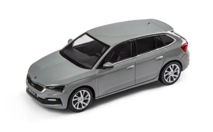 Škoda Scala Modellfahrzeug 1:43. grau