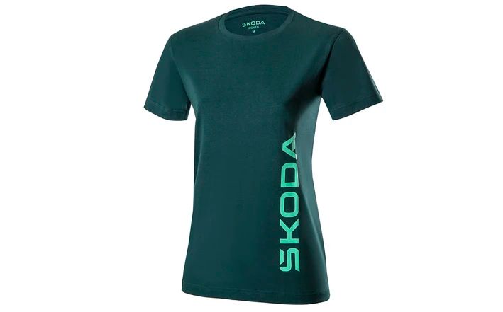Škoda T-Shirt, Damen, emerald green, Gr. XL