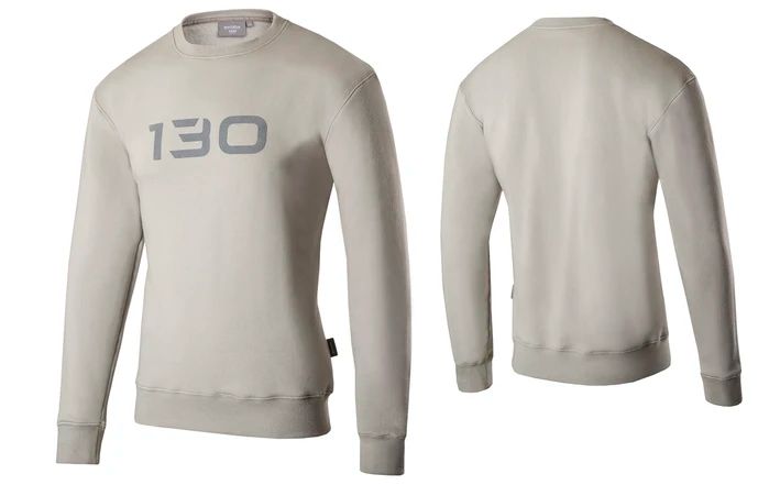 Škoda Unisex-Sweatshirt "130 Jahre", grau