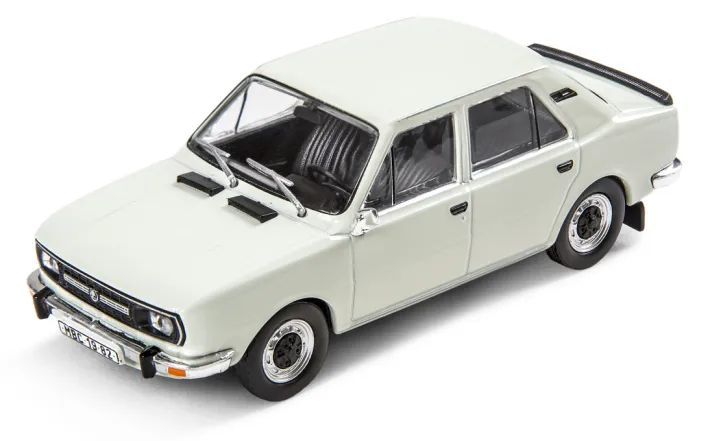 Škoda 120L (1982) Modellfahrzeug 1:43, weiß