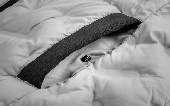 Škoda Damen Weste, grau/schwarz