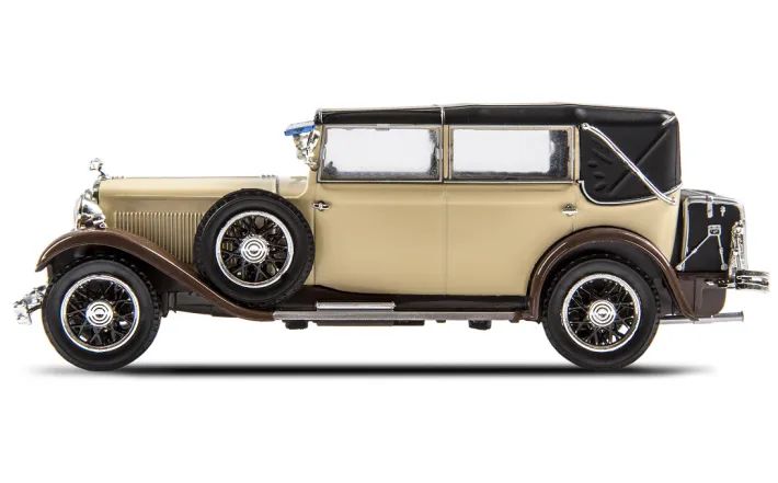 Škoda 860 (1932) Modellfahrzeug 1:43, hellbeige