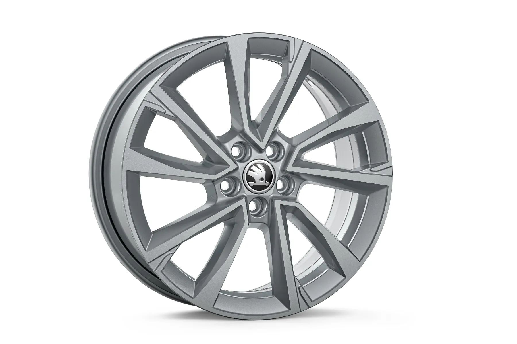 Škoda Leichtmetallfelge Procyon 7x17 5/100/51 Silber