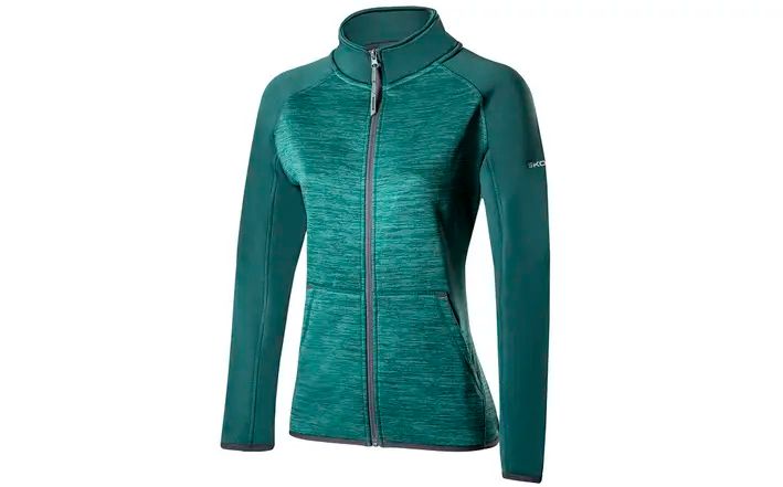 Škoda Damen Sweatshirt, emerald green, Gr. XXL