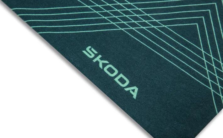 Škoda Schlauchschal, unisex, emerald green