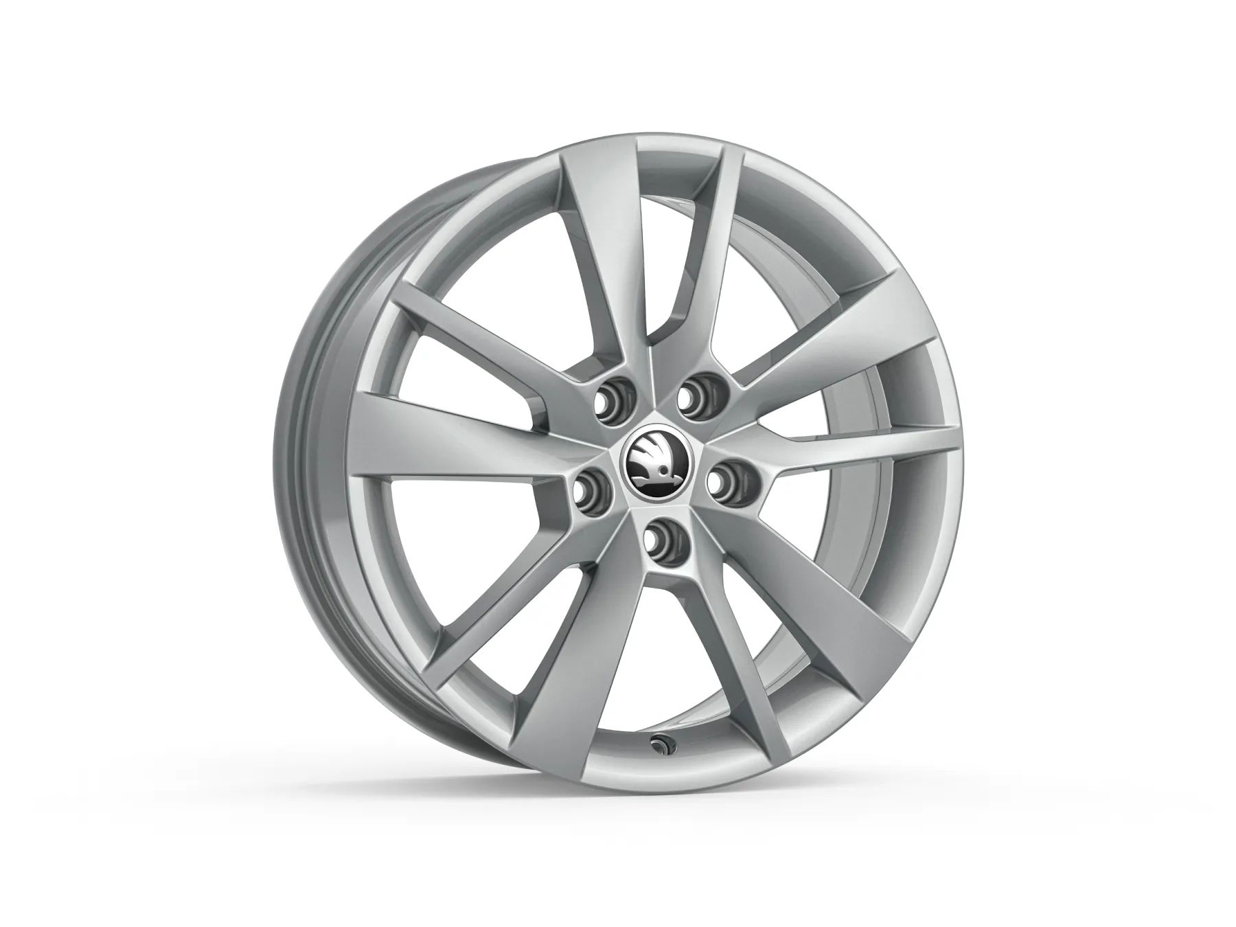 Škoda Leichtmetallfelge Trius 7x17 5/112/49 Silber