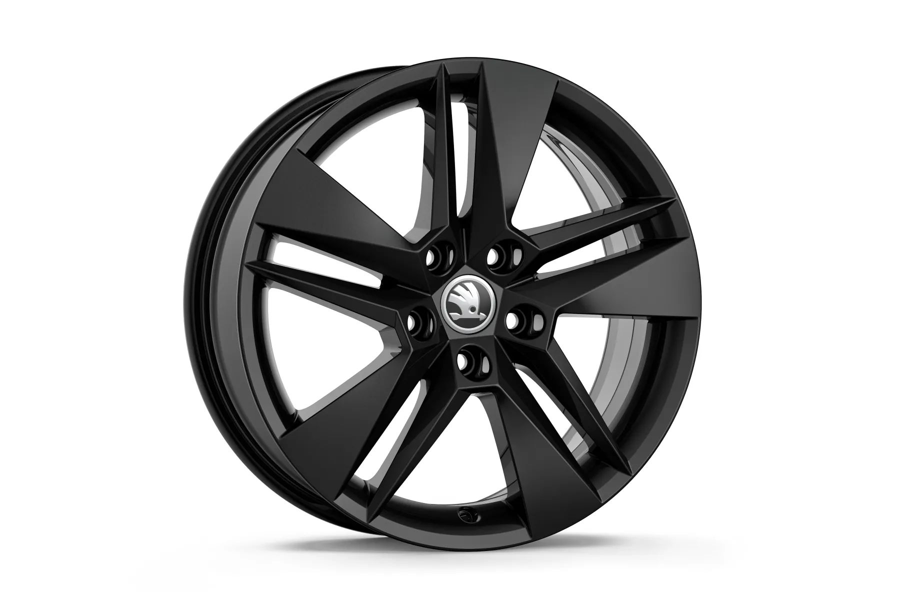 Škoda Leichtmetallfelge Markab 6,5x17 5/112/41 Schwarz glänzend