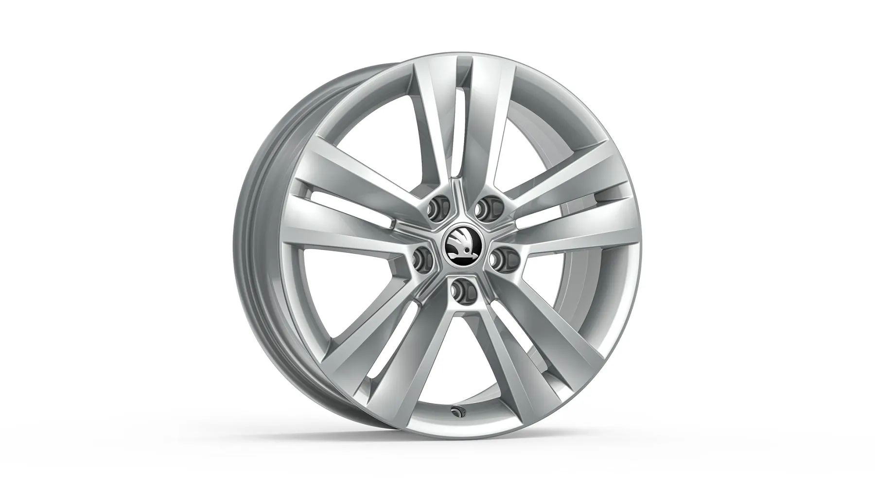 Škoda Leichtmetallfelge Mytikas 7x18 5/112/45 Silber