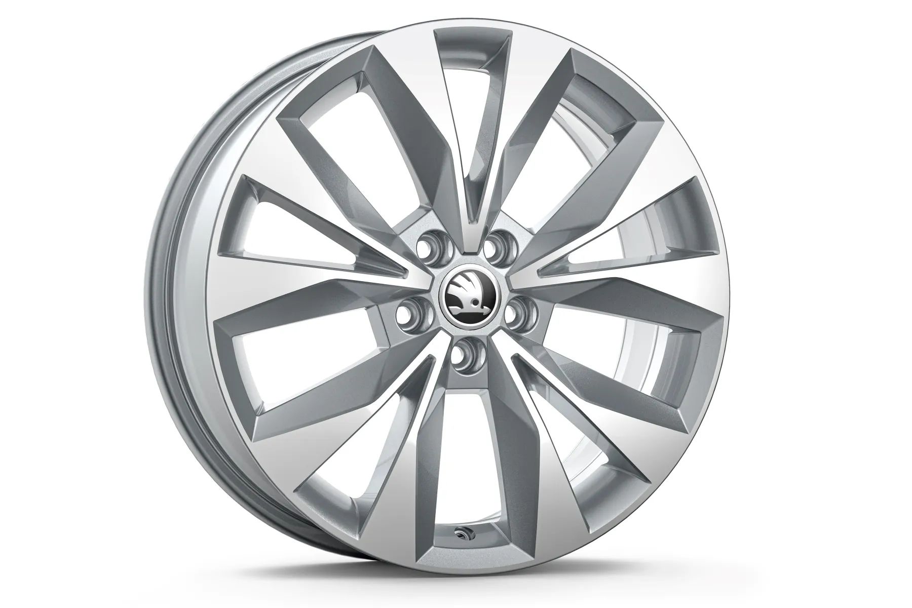 Škoda Leichtmetallfelge Geneva 6,5x17 5/100/40 Silber