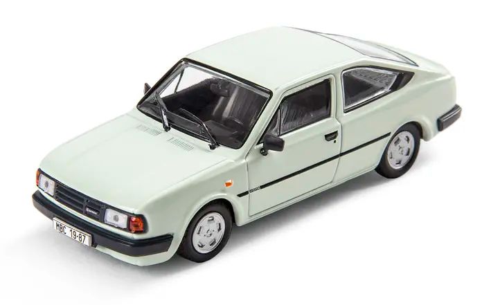 Škoda Rapid 136L (1987) Modellfahrzeug, 1:43, weiß 