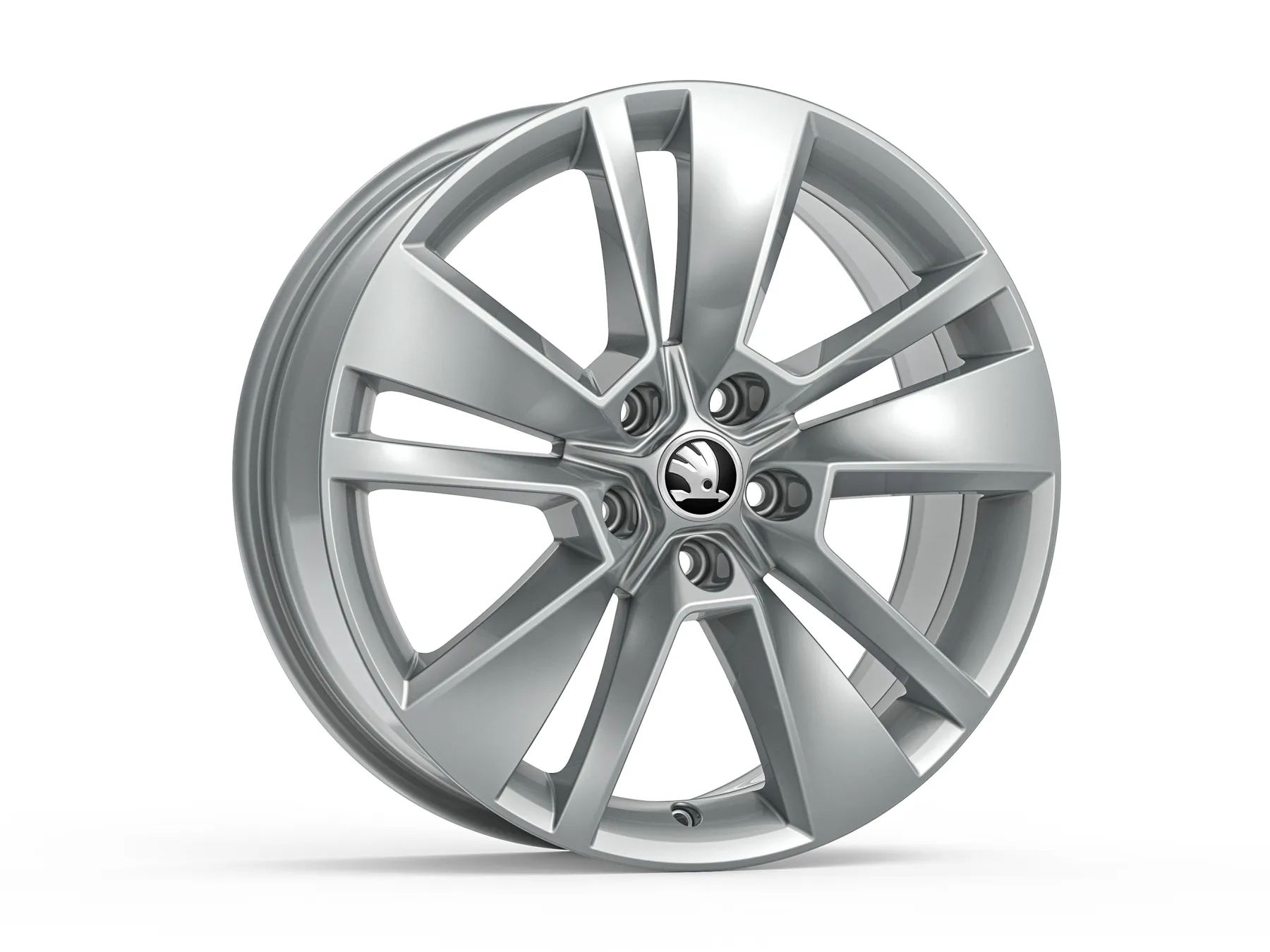 Škoda Leichtmetallfelge Triton 7x18 5/112/43 Silber