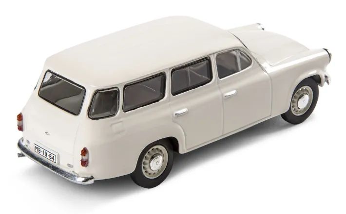 Škoda 1202 (1964) Modellfahrzeug 1:43, weiß